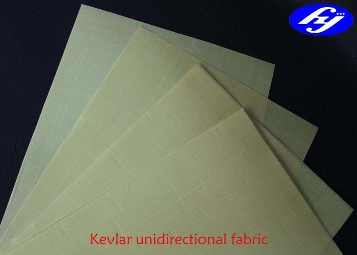 4 Ply 0 / 90 / 0 / 90 Kevlar Ballistic Fabric For Bullet Proof Vests / Body Armour